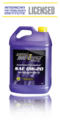 Royal Purple Motor Oil API LICENSED